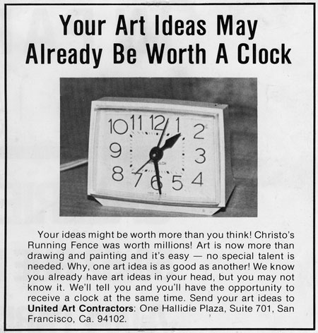 United Art Contractors - Clock